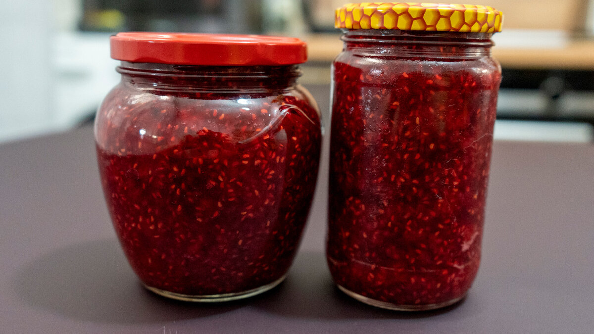    Малиновое варенье (пятиминутка)