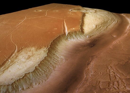 Так называемые «Каналы марса» space.com