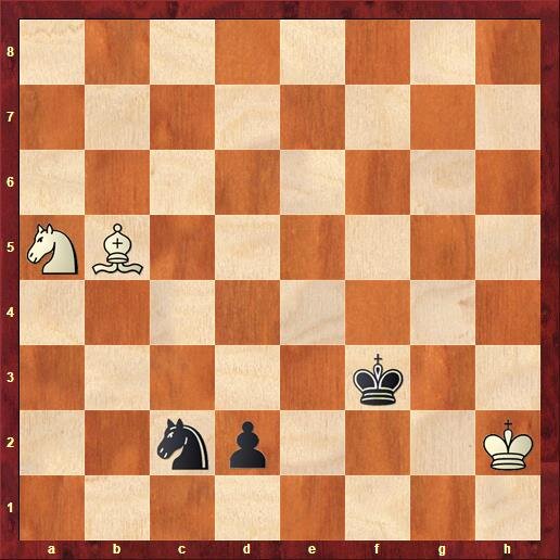 Ход белых. Ничья.