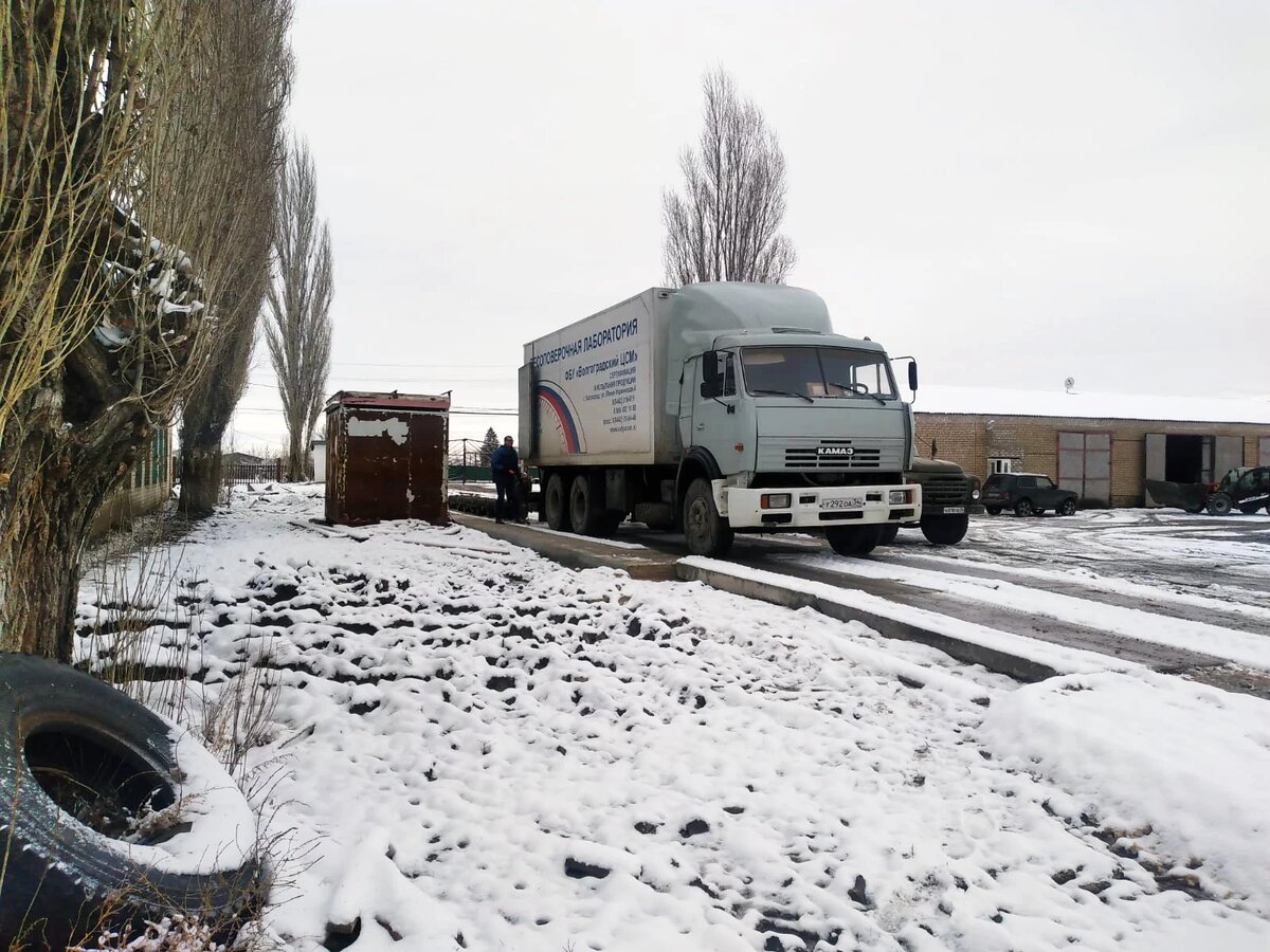 80 тонные автомобильные весы для Волгоградского предприятия