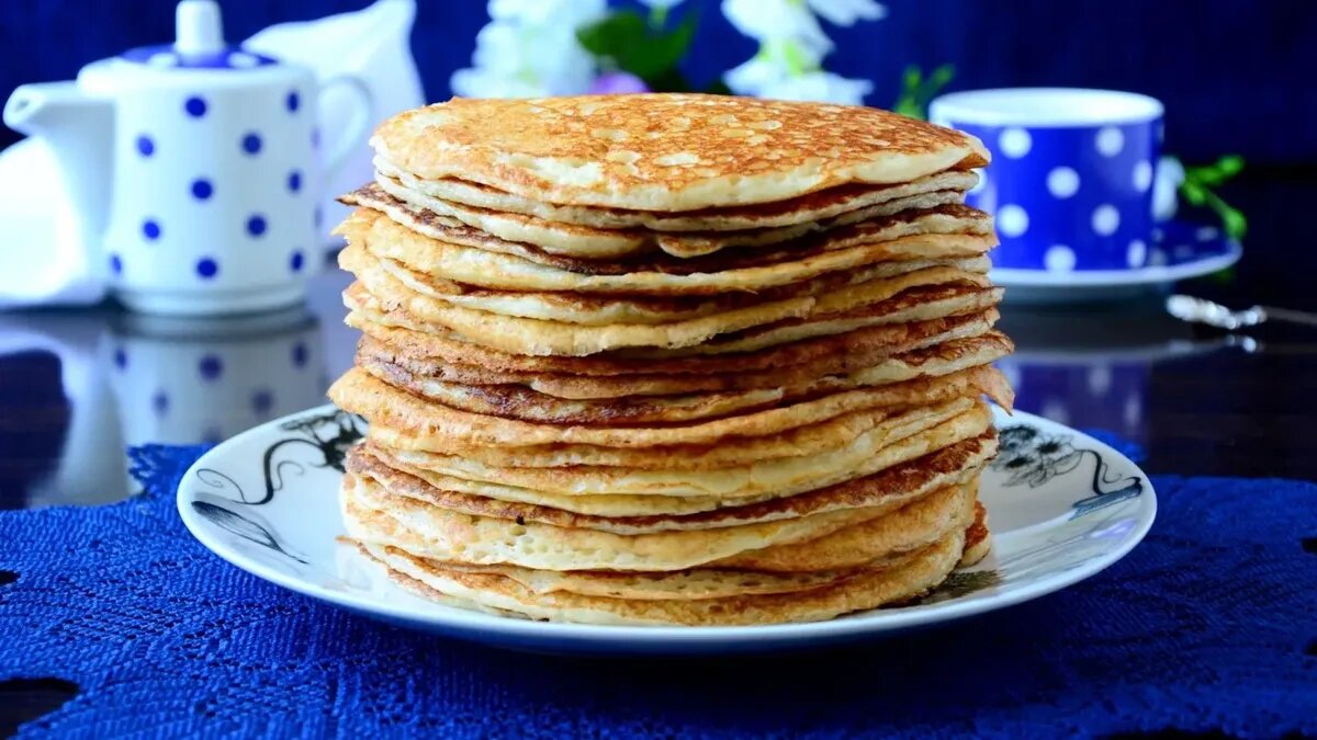 Традиционным блюдом в этот период являются блины. Фото: pxhere.com