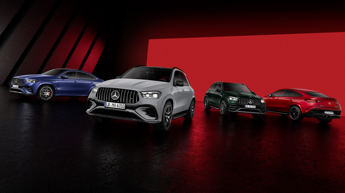    Обновленные Mercedes-Benz GLE и GLE Coupe. Фото Mercedes-Benz