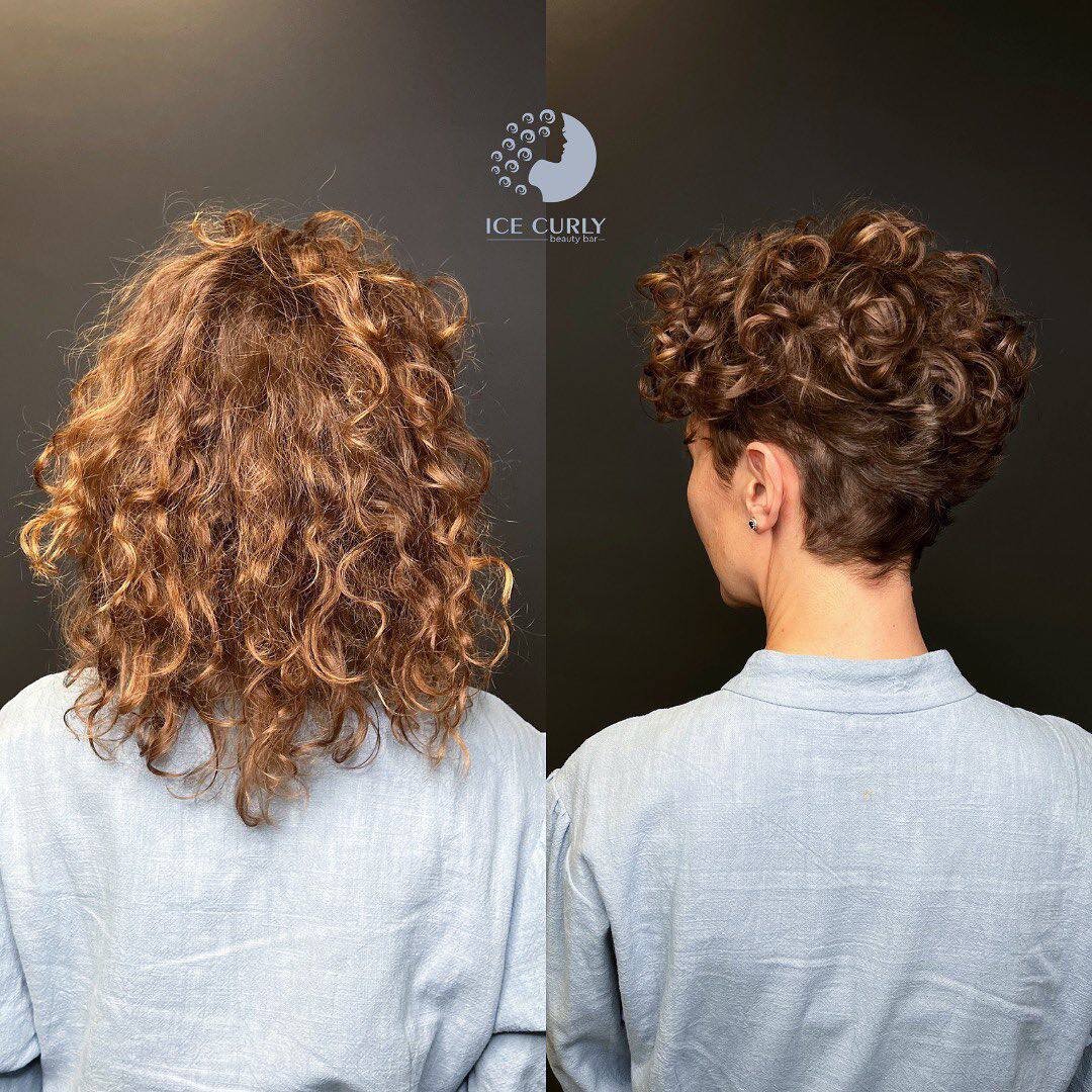 Преображение гостьи ICE CURLY.