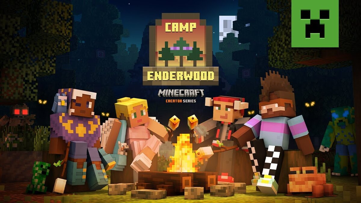 Авторы Minecraft представили трейлер бесплатного DLC Camp Enderwood |  Канобу | Дзен