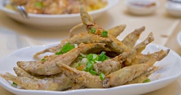 Мойва в пряной панировке.