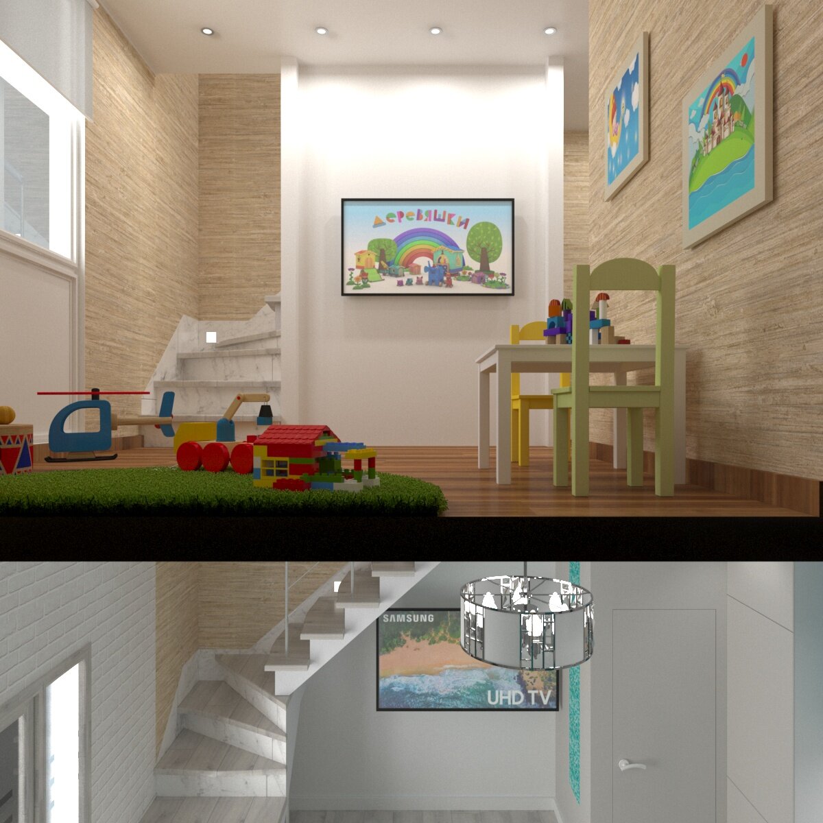 Вот и весь домик.