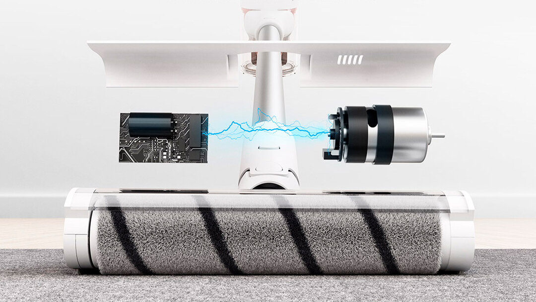 основная щетка мощностью 450Вт.