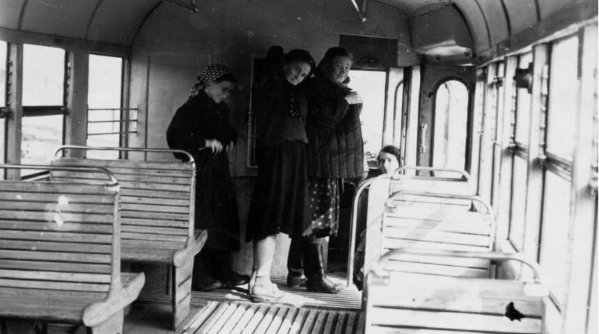 Первый Ижевский трамвай. Фото ИжГЭТ