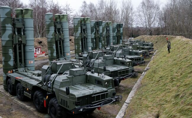 Дивизион С- 400 в Калининградской области