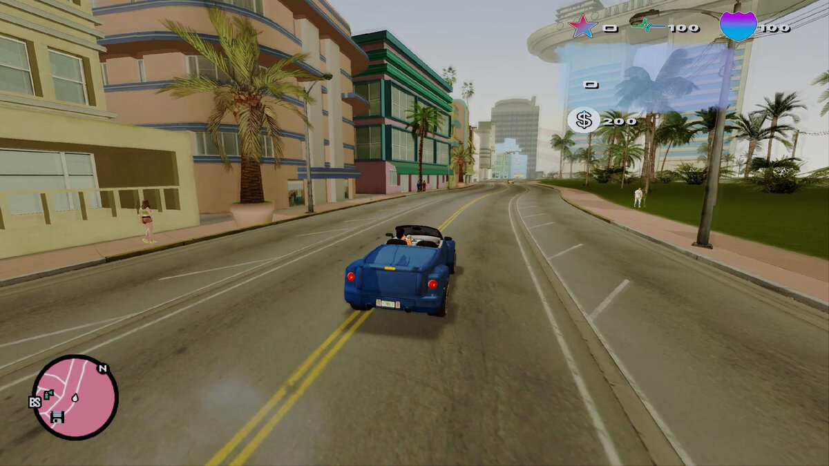 Набережная Miami Beach.