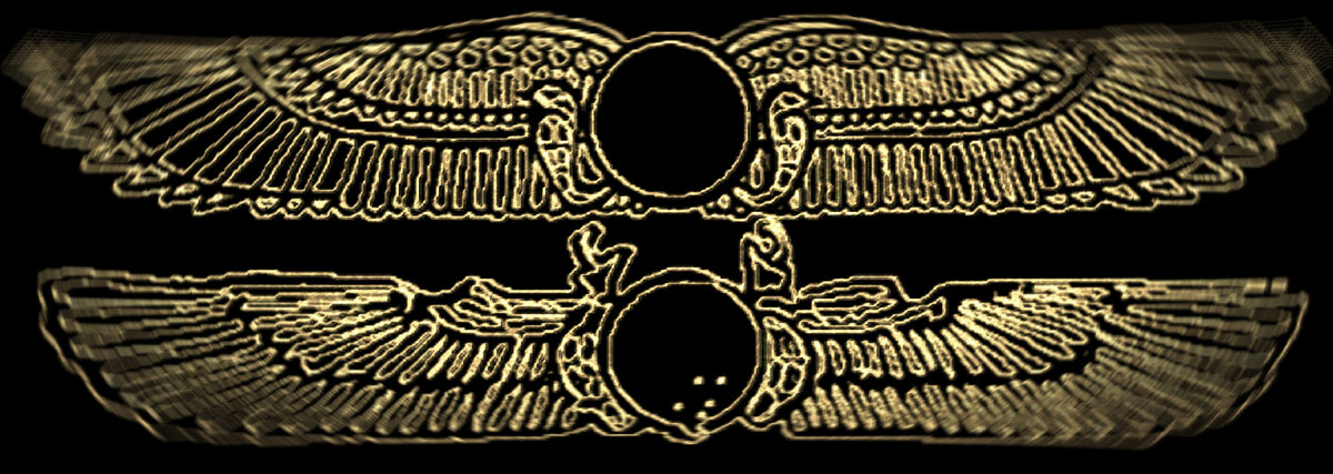 крылатое солнце символ. зороастризм фаравахар. зороастрийский символ фаравахар. пектораль древний египет солнце с крыльями. крылатый солнечный диск древний египет.