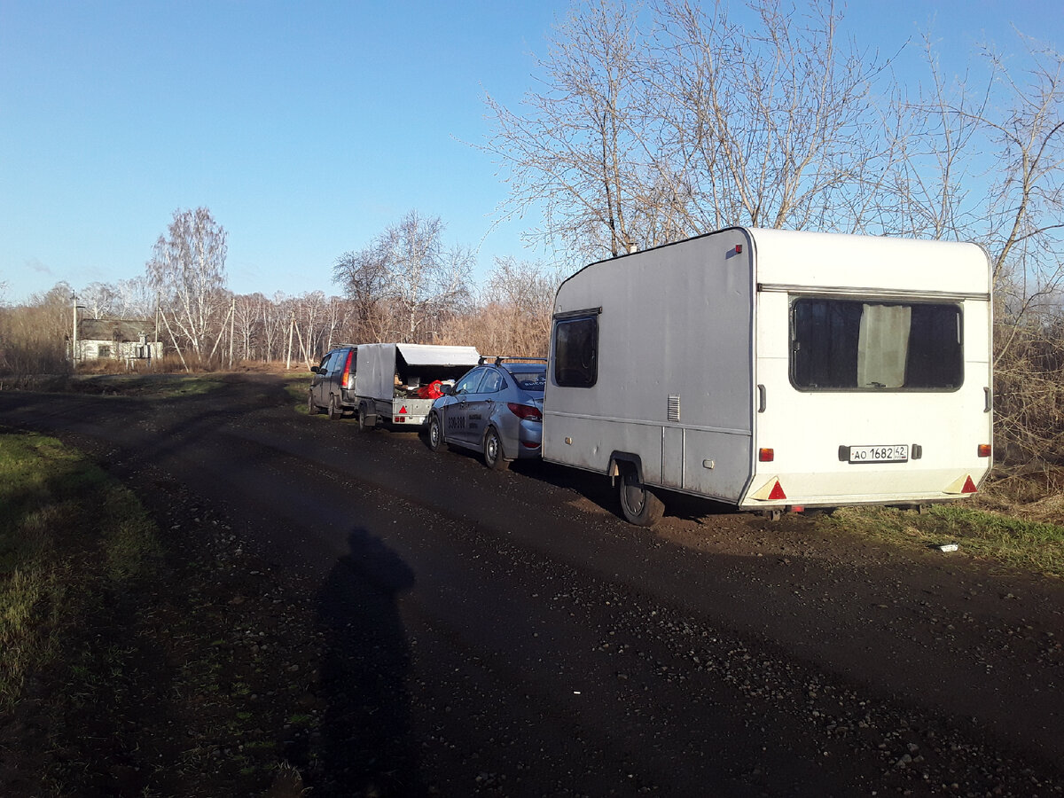 Первая ночёвка.