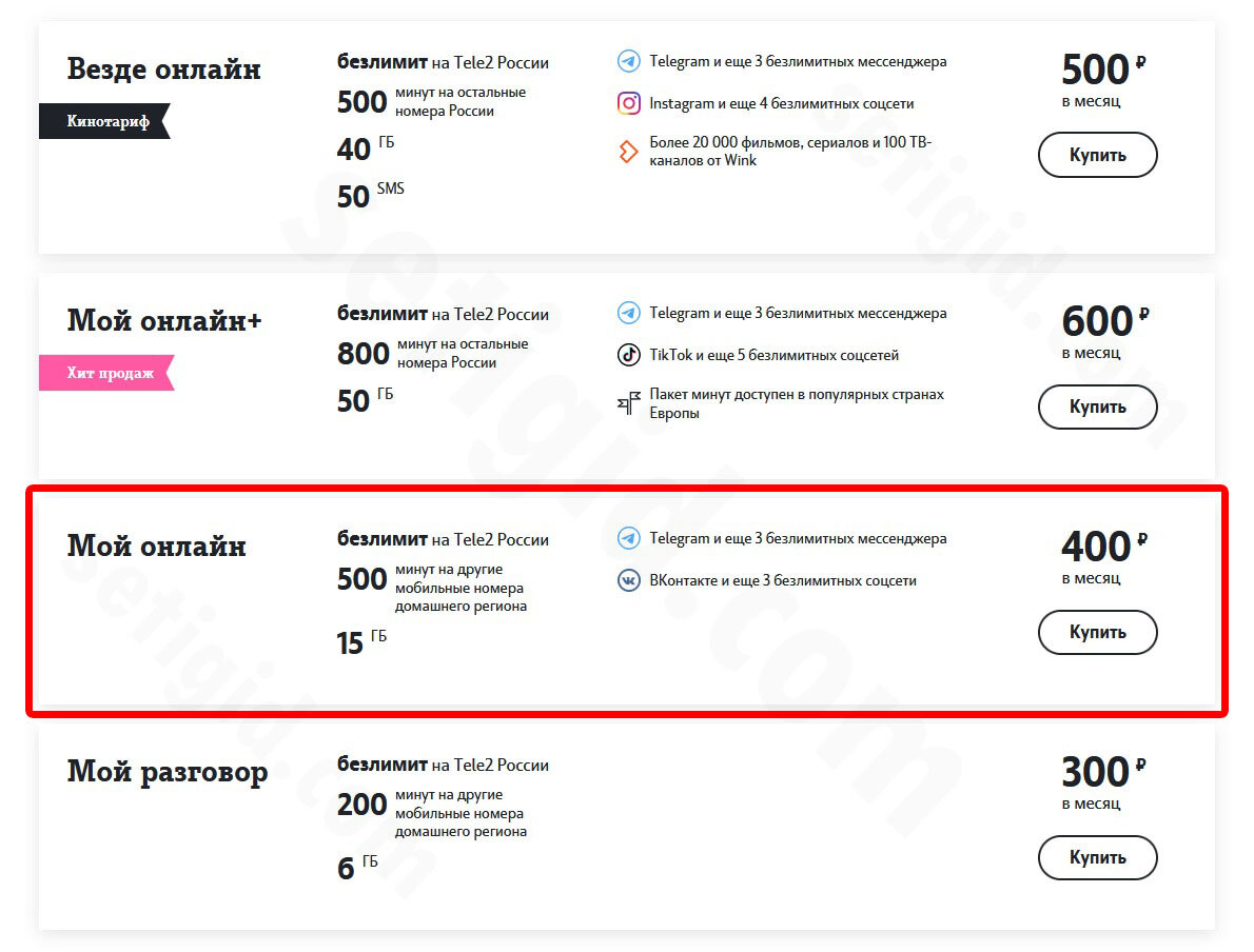 Tele2» – тариф «Мой онлайн»: стоимость и возможности в 2024 году |  Seti-Gid.ru – всё о связи и мобильных операторах | Дзен