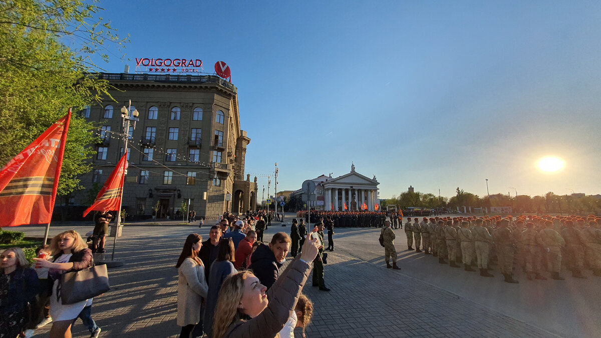 Площадь Павших Борцов. Волгоград