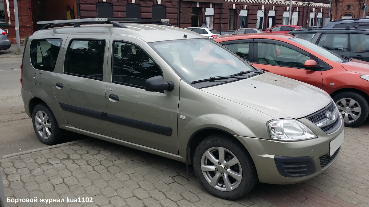 Дорестайлинговая версия LADA Largus в кузове универсал. Автор фотографии kua1102