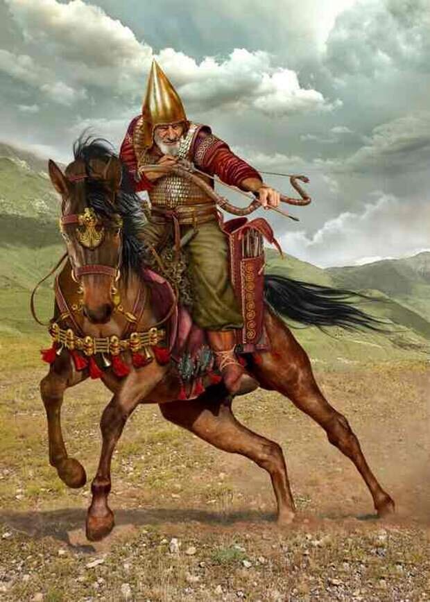 скифский всадник