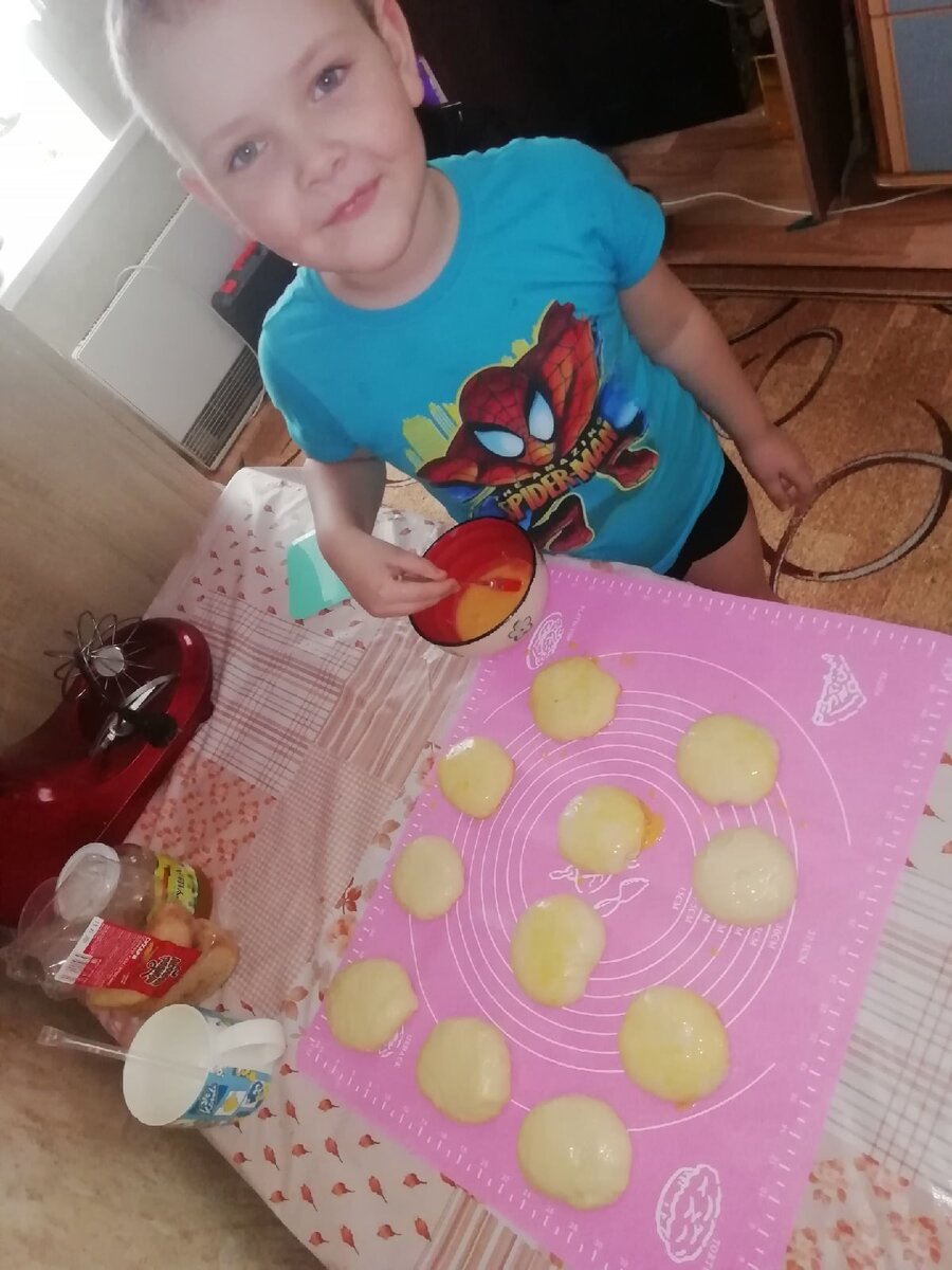 мне помогал сынуля