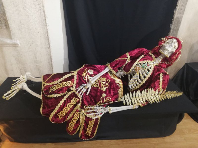 Выставка мумий в музее