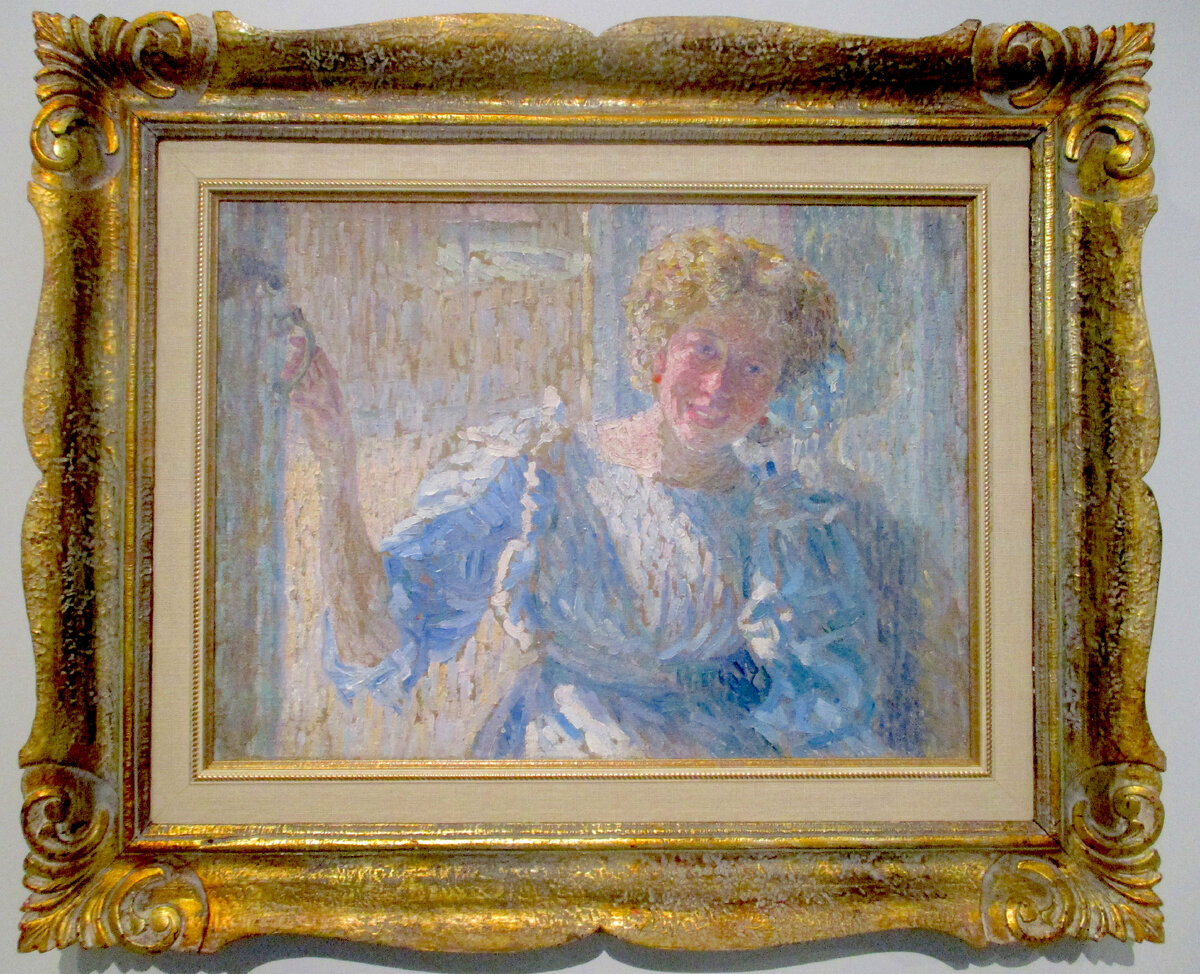 Александр Богомазов. Портрет Ванды. 1907-1908. Холст, масло. Частное собрание. Москва