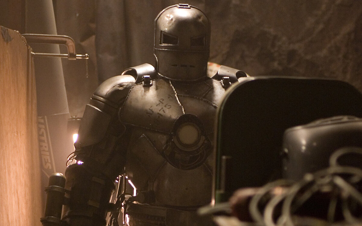 Кадр из фильма - Железный человек.