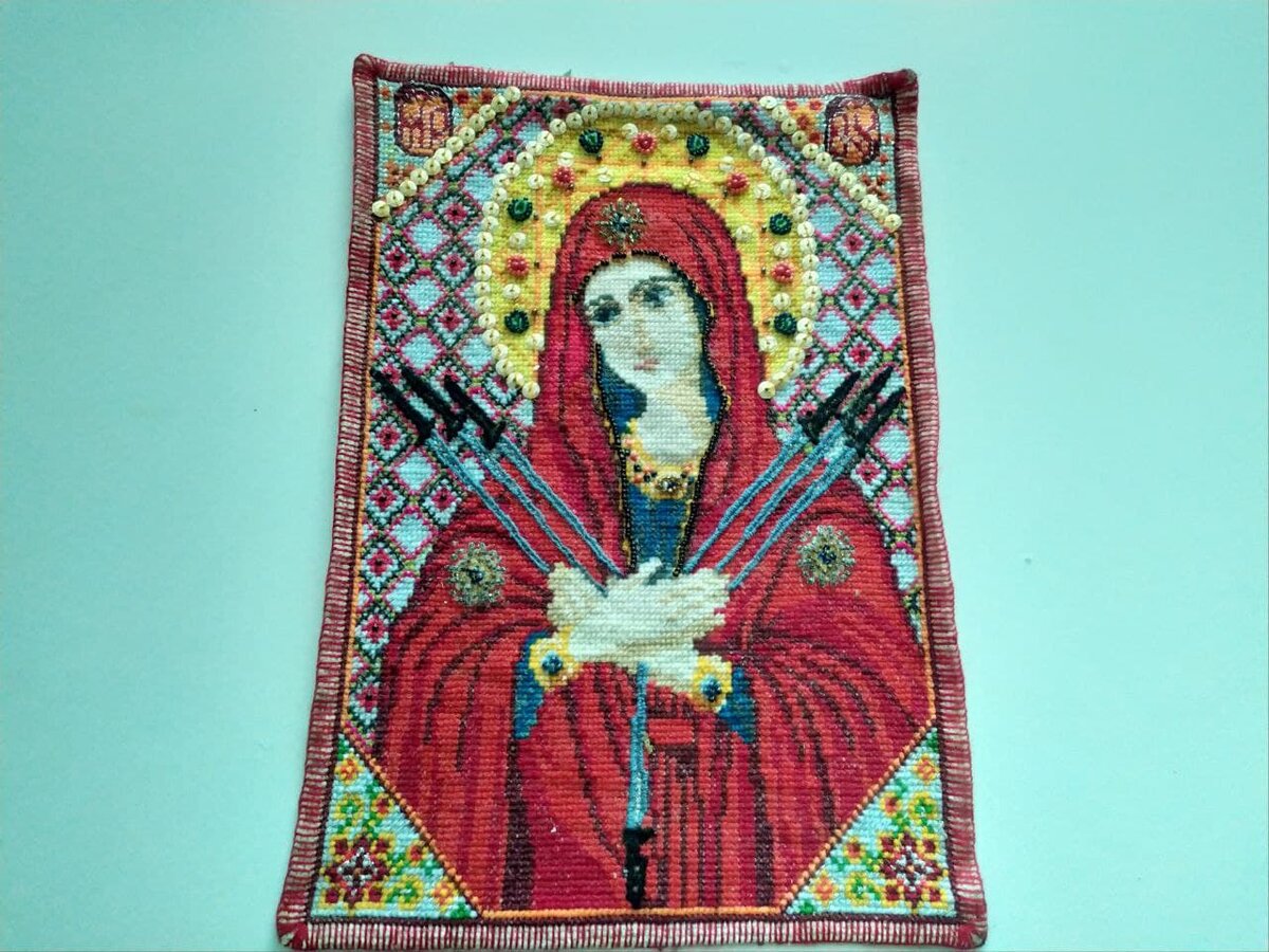 Вышивка икон крестиком и бисером по схемам