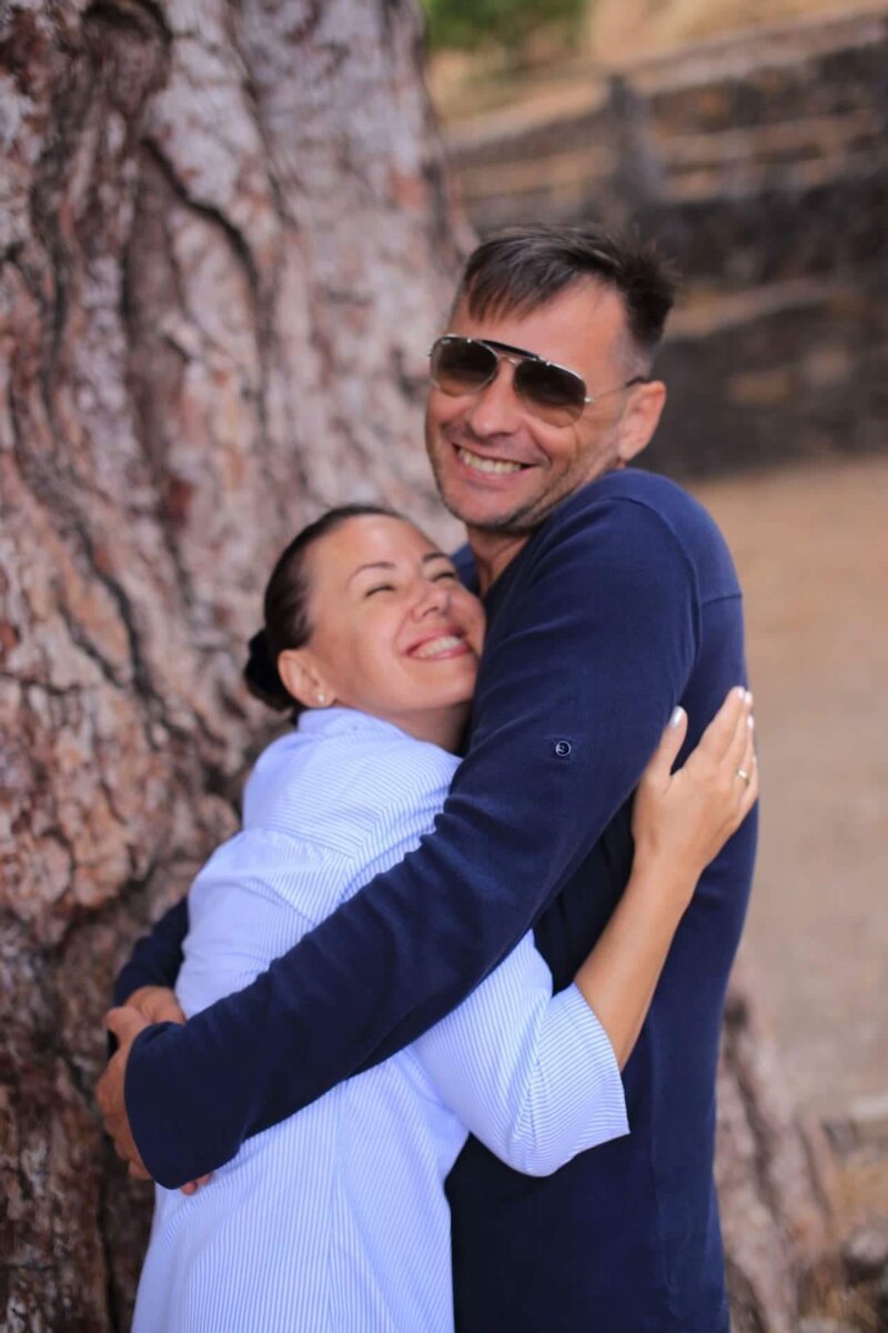 Людмила Ивановская с мужем Алексеем