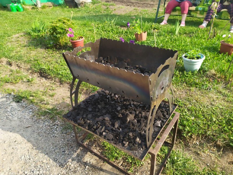 Мой новенький мангал.