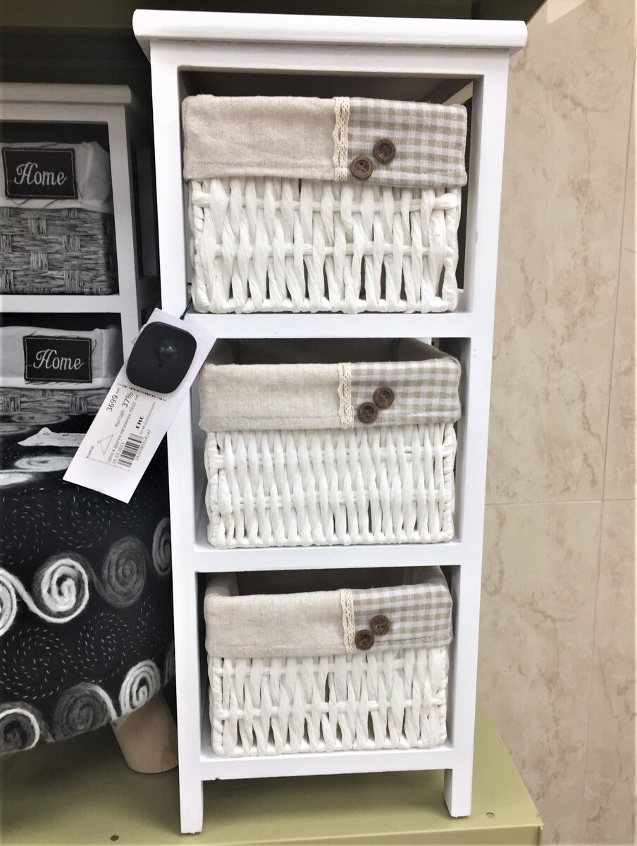 3 маленькие корзинки в комплекте.