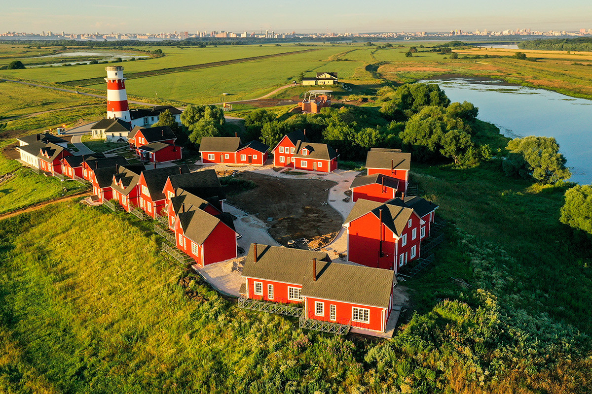 Рыбацкая деревня в Рязани