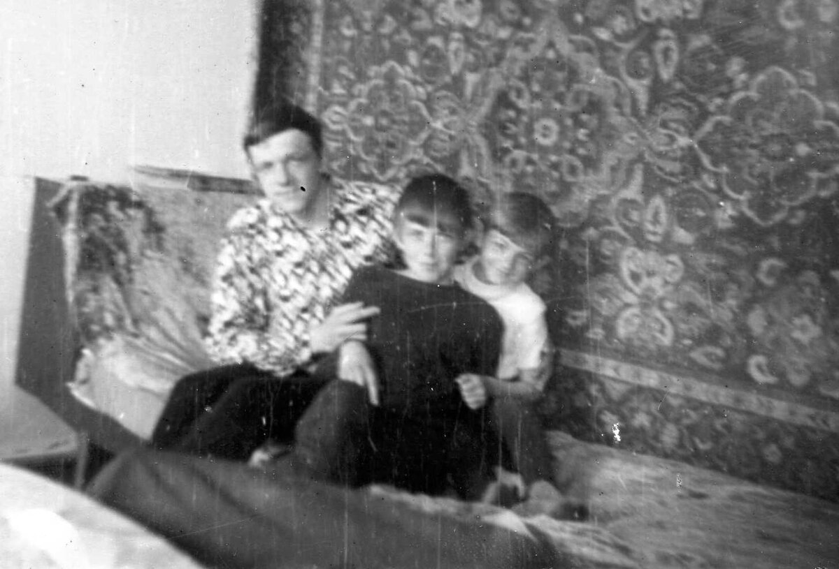 Саша, я и Эдик
