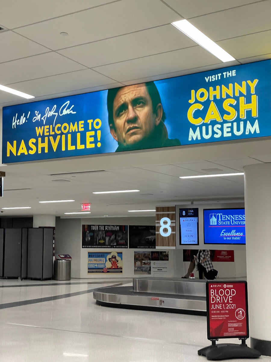 Aэропорт Nashville, USA