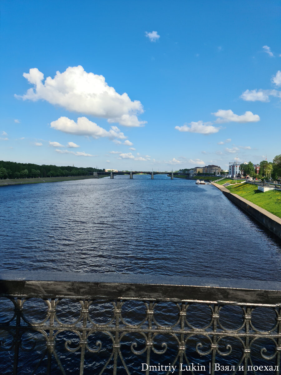 Река Волга в Твери