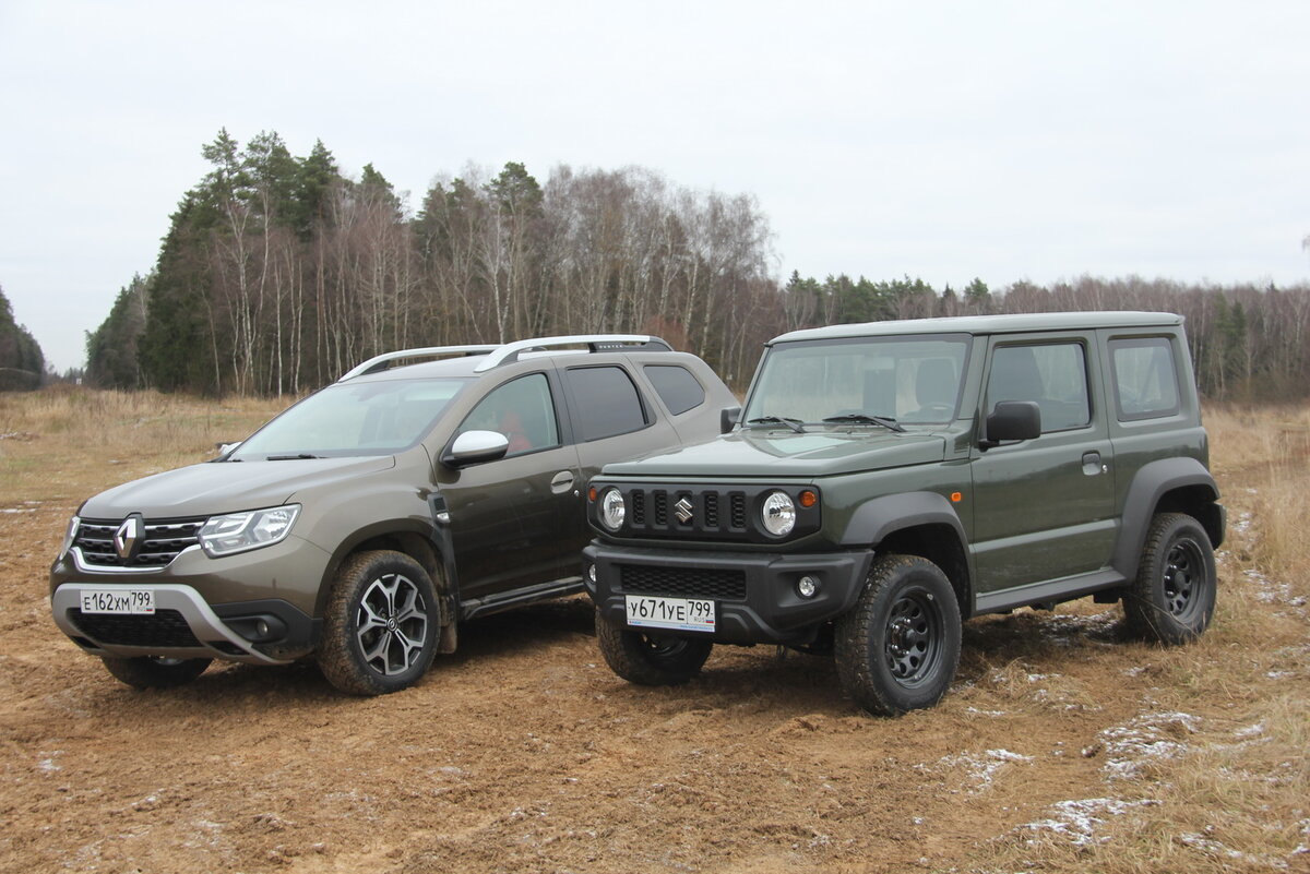 Renault Duster vs Suzuki Jimny, Голиаф и Давид | AUTOMPS | Дзен