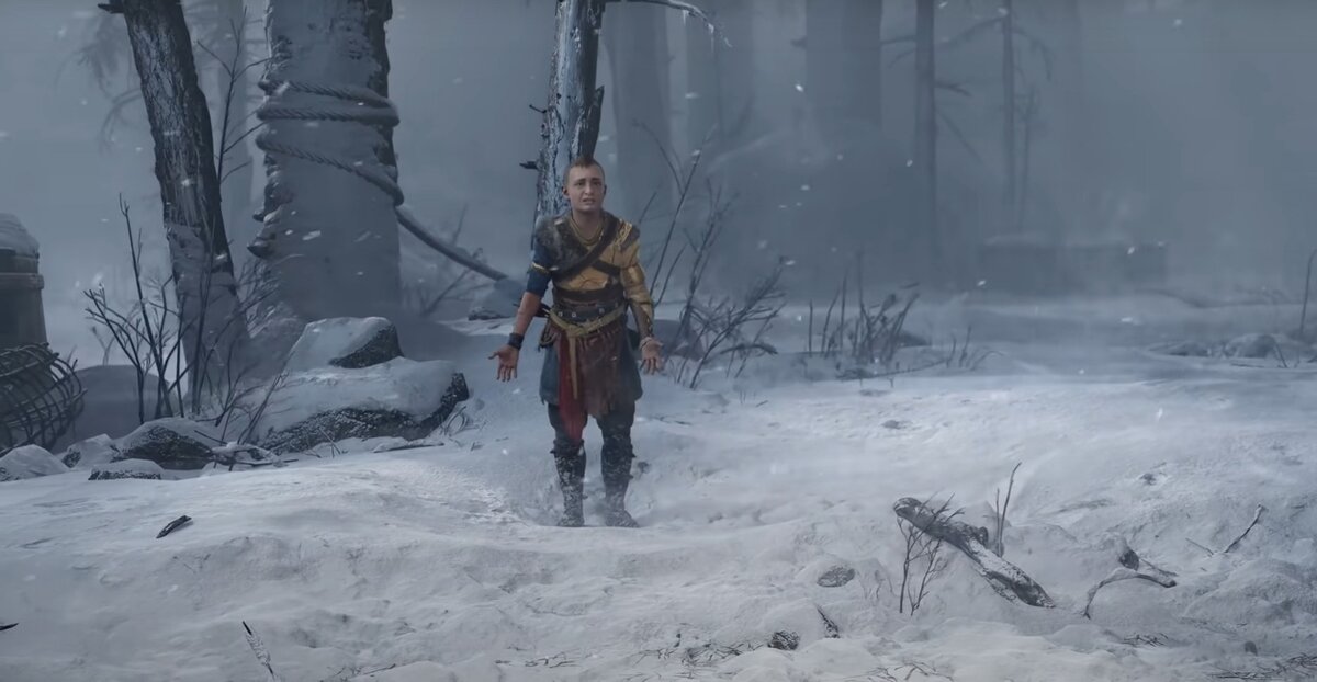 Кратос вновь стал отцом и теперь ему необходимо научить Атрея выживать в этом суровом мире.