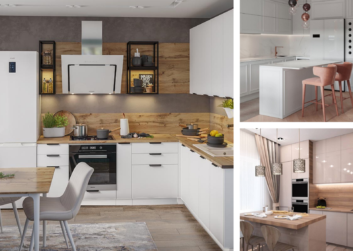 Кухня – приобретение затратное и пойдёт с нами рука об руку следующие лет десять, поэтому выбор кухонного дизайна – дело очень ответственное