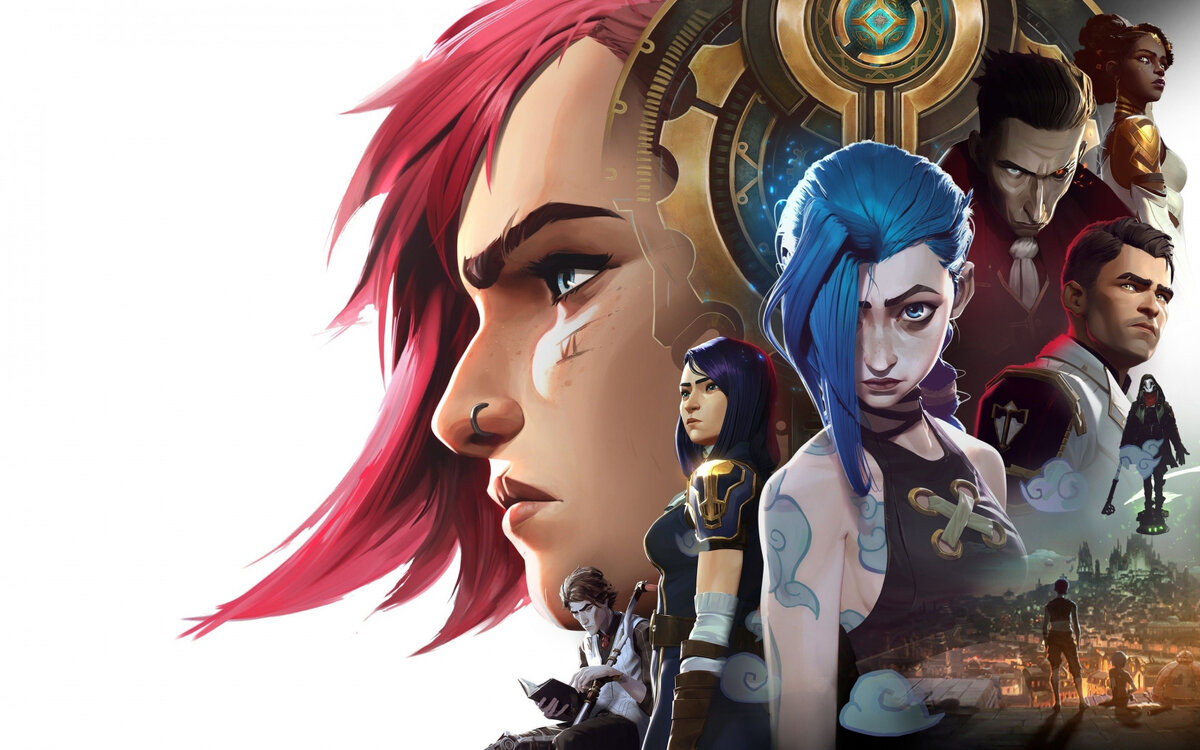 Обои к сериалу "Аркейн"