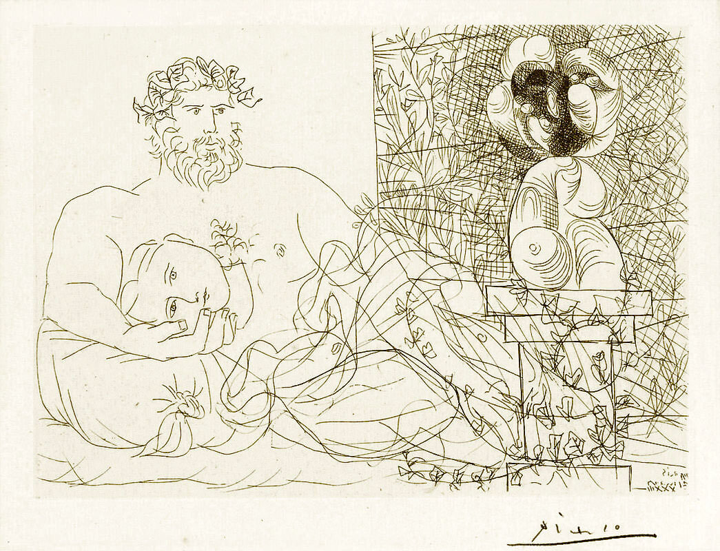 Пабло Пикассо "Сюита Воллара" (Suite Vollard)