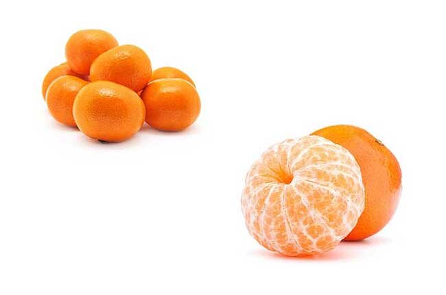 Калорийность 1 апельсина без кожуры
