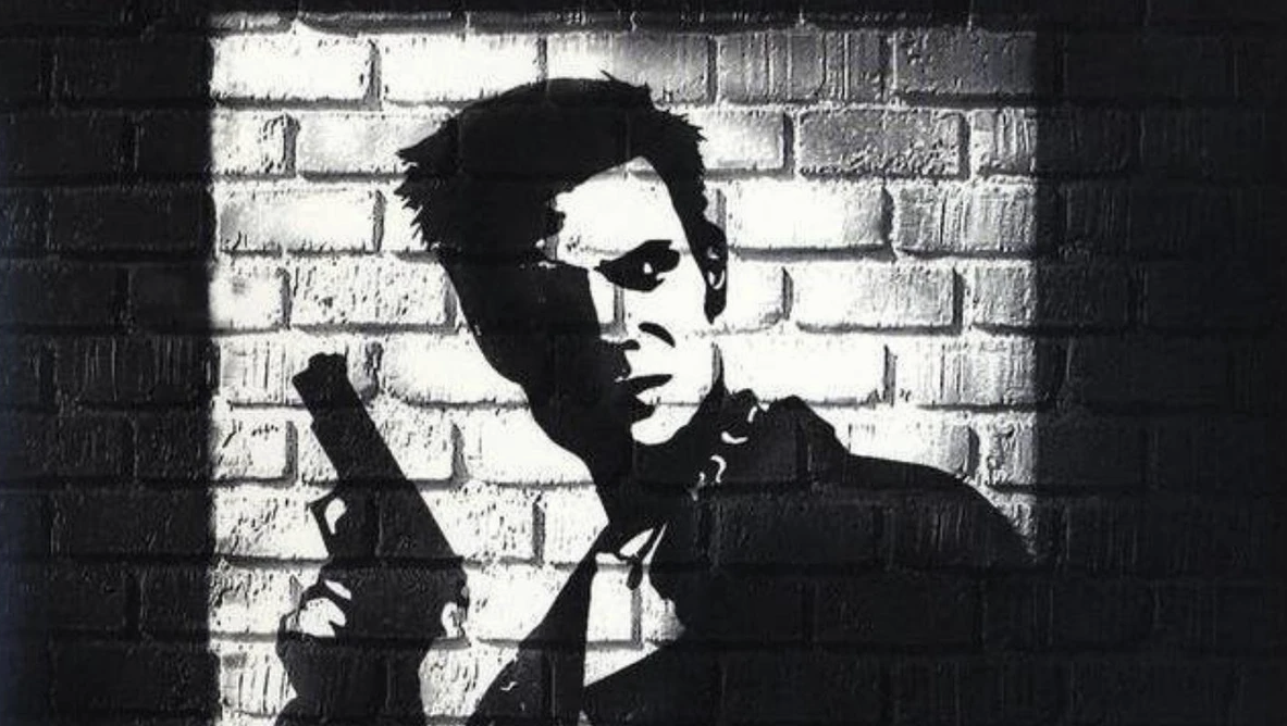 Постер из той самой легендарной первой игры про Макса Пейна