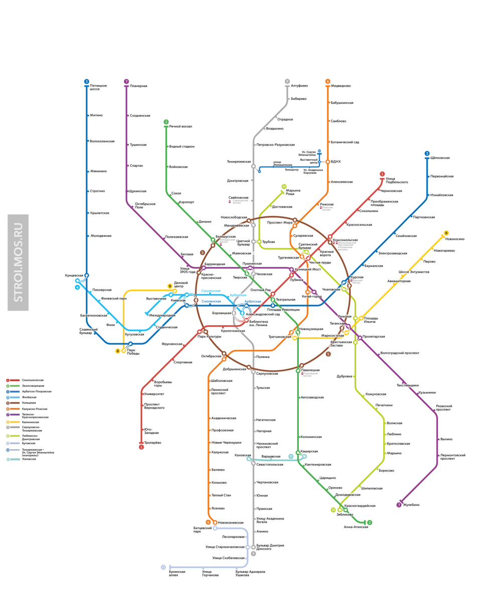 Развитие метрополитена в москве дзен