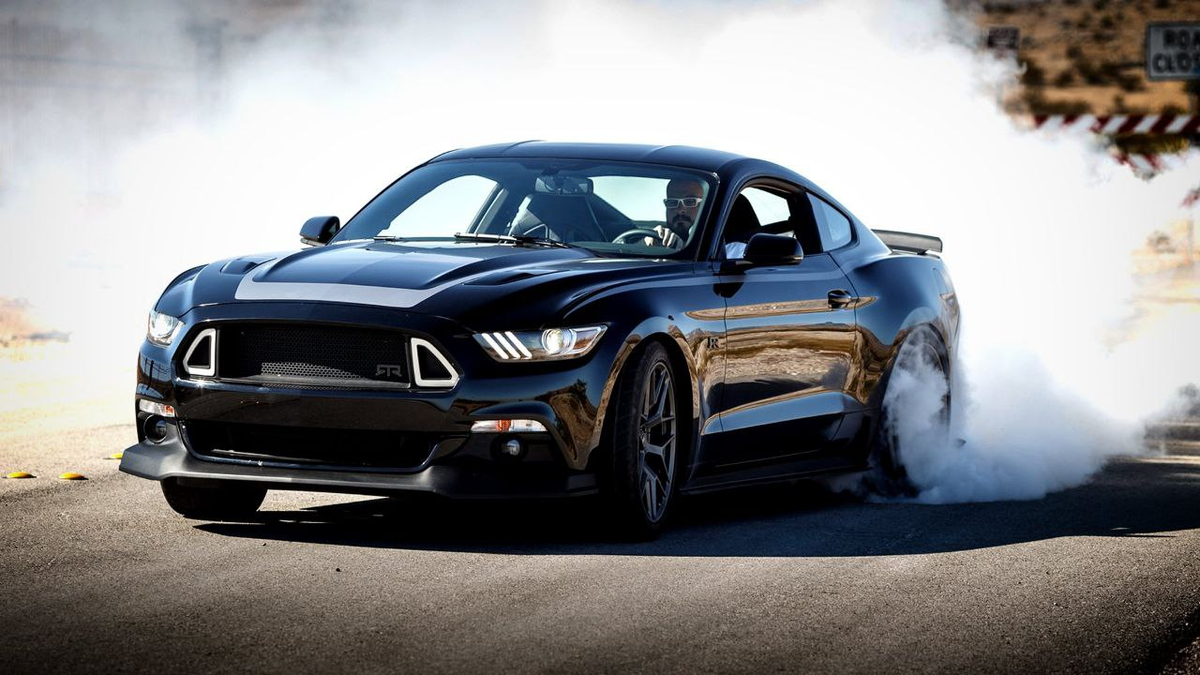Скачать обои "Ford Mustang" 1280х1024 для рабочего стола с фильтром lomo
