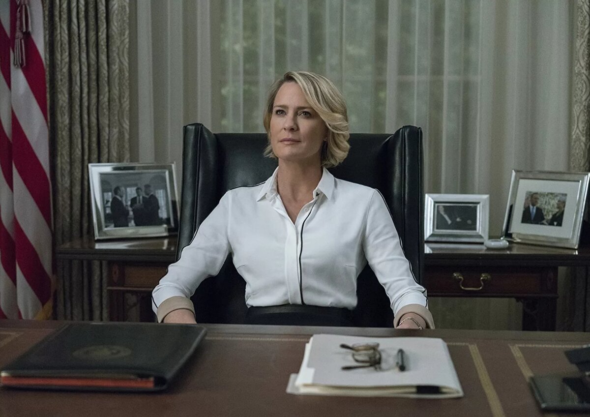 Клер Андервуд, на пике карьеры.