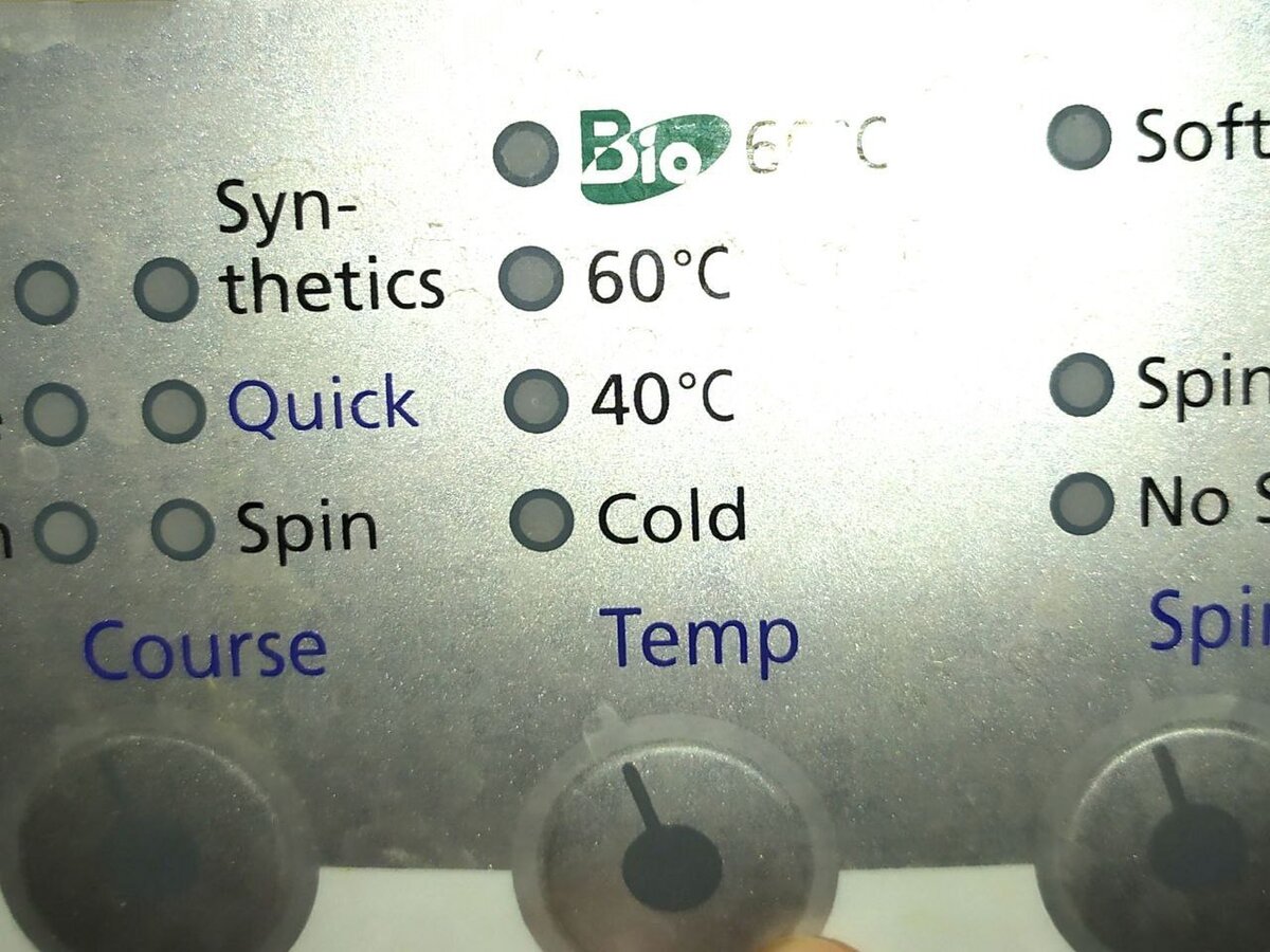 Стирайте в чуть теплой воде 