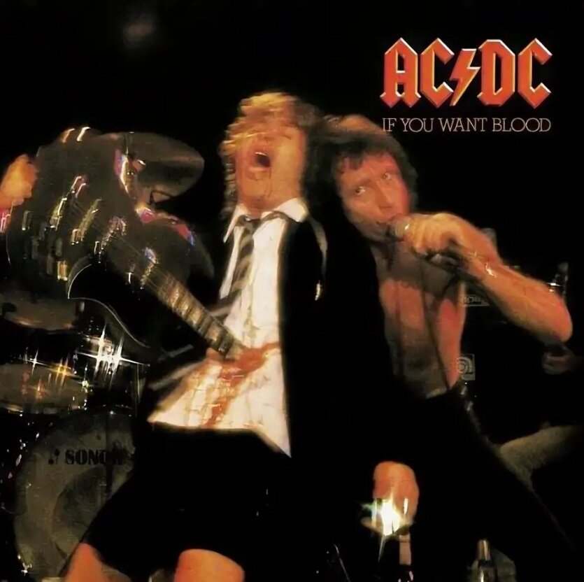 Обложка альбома AC/DC "If You Want Blood - You Got It"