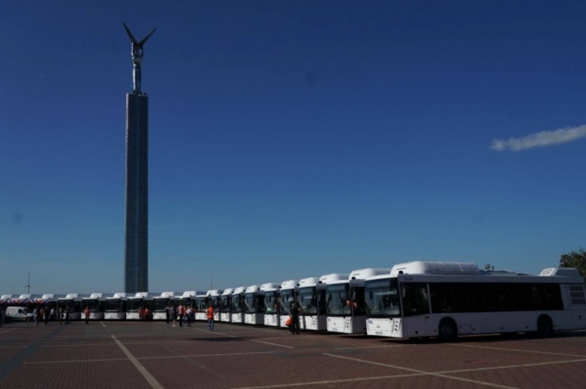    В Самаре на маршруты вышли 50 новых автобусов