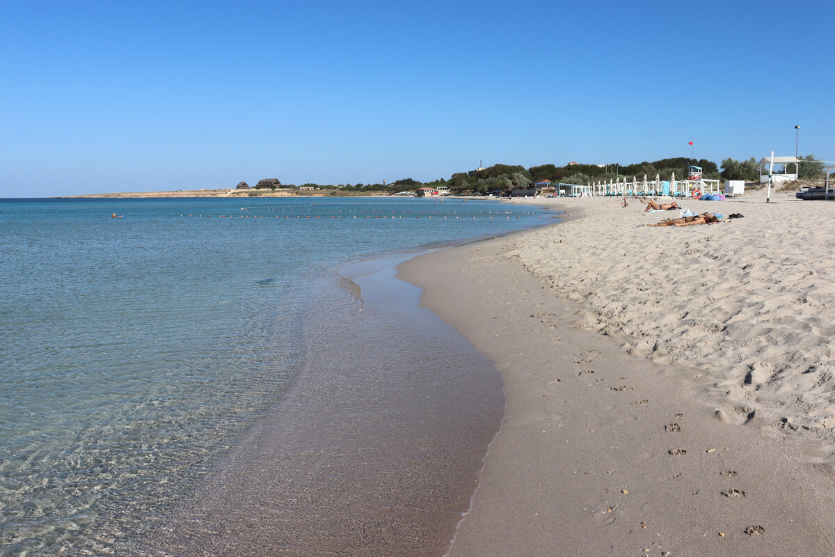 Море в Оленевке // Фото: Туристический портал Республики Крым, Надежда Дудина