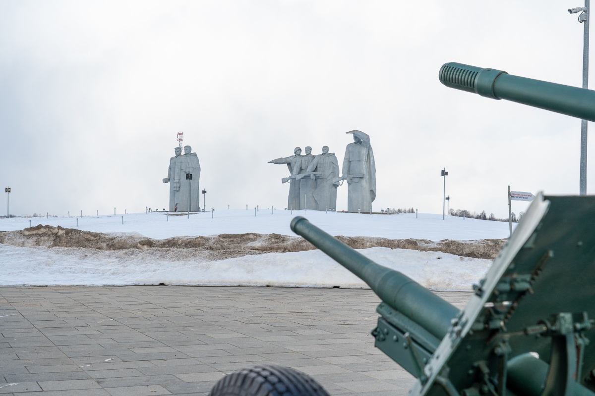 Вид через дорогу без фотошопа