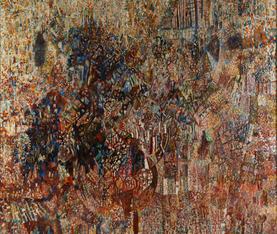 "Формула весны" Павел Филонов  1928-1929 годы (Яндекс.Картинки) 