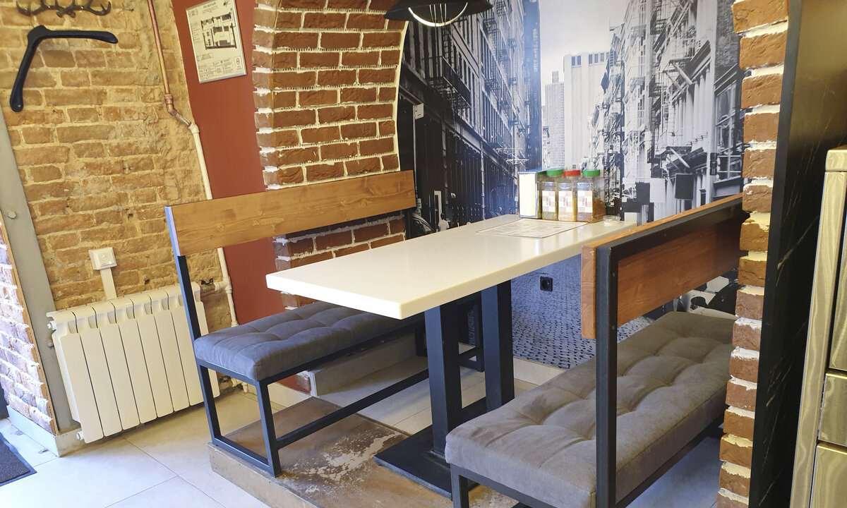 "Slice NYC Pizza", интерьер