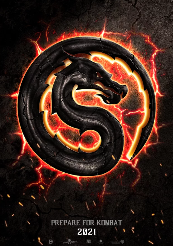 Постер фильма «Mortal Kombat», кстати переводить название не стали и оставили его именно в этой версии.
